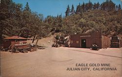 Eagle Gold Mine Julian, CA Postcard Postcard Postcard