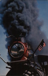 Dixana Shay - Steam Train to Yesteryear Postcard