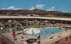 Sands Manor Motel & Restaurant Postcard