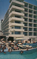 Hotel Lucerne - On the Ocean at 41st St. Postcard