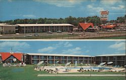 Howard Johnson's Motor Lodge Perry, GA Postcard Postcard Postcard