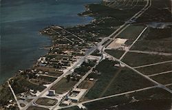 Aerial View Key Largo, FL Postcard Postcard Postcard