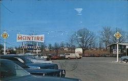 Dave McIntire Chevrolet Postcard