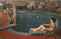 The Spa Motel Postcard