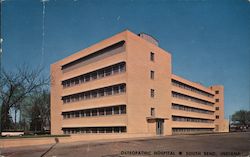 Osteopathic Hospital Postcard