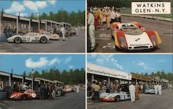 The Home of American Road Racing Postcard