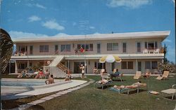 Tropic Seas Apartments Postcard