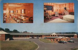 Towanda Motel and Restaurant Postcard