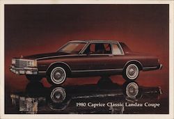 1980 Caprice Classic Landau Coupe Cars Postcard Postcard Postcard