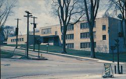 Saint James Parochial School - Allen and Prospect Streets Postcard
