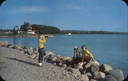 Roseland Park on Canandaigua Lake New York Postcard Postcard Postcard