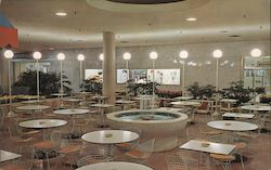 Sidewalk Cafe at Midtown Plaza Mall Postcard