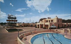 El Camino Motor Hotel Postcard