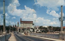 The skyline of St. Augustine Postcard
