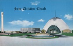 First Christian Church Postcard