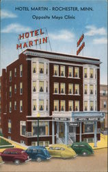 Hotel Martin - Opposite Mayo Clinic Postcard
