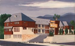 Holloway Hotel Hollywood, CA Postcard Postcard Postcard