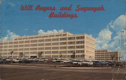Will Rogers and Sequoyah Buildings Oklahoma City, OK Steve Dodson Postcard Postcard Postcard