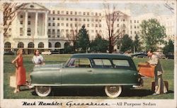 Nash Rambler - Greenbriar - All Purpose Sedan Postcard
