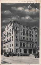 Elks Club-Hotel Postcard