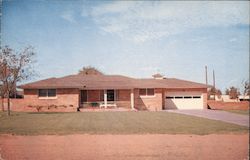 Western Style Texas Home - Located at 4500 Gem Lake Road Amarillo, TX Postcard Postcard Postcard