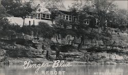 Ginger Blue Resort Postcard