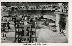 The Underground Dining Room Lanagan, MO Postcard Postcard Postcard