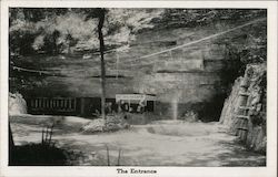 Truitt's Cave Entrance Lanagan, MO Postcard Postcard Postcard