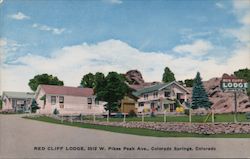 Red Cliff Lodge, 3512 W. Pilkes Peak Ave Postcard