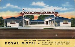 Royal Motel Postcard