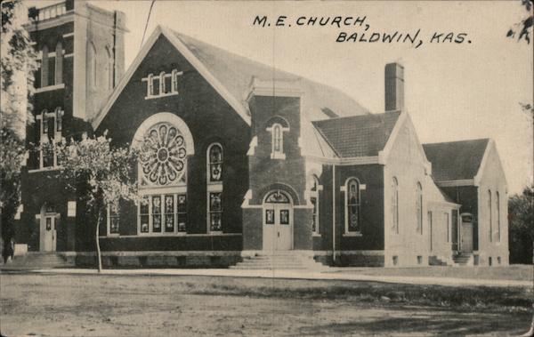 M.E. Church Baldwin Kansas