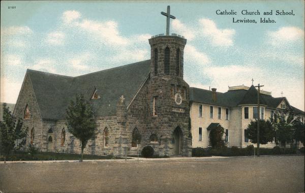 Catholic Church and School Lewiston Idaho