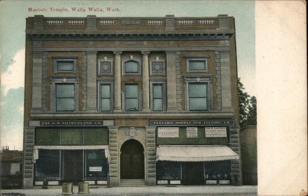 Masonic Temple Walla Walla Washington