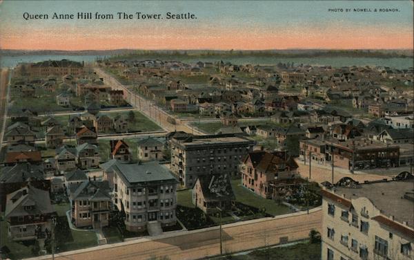 Queen Ann Hill from The Tower Seattle Washington