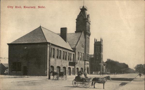 City Hall Kearney, NE Postcard