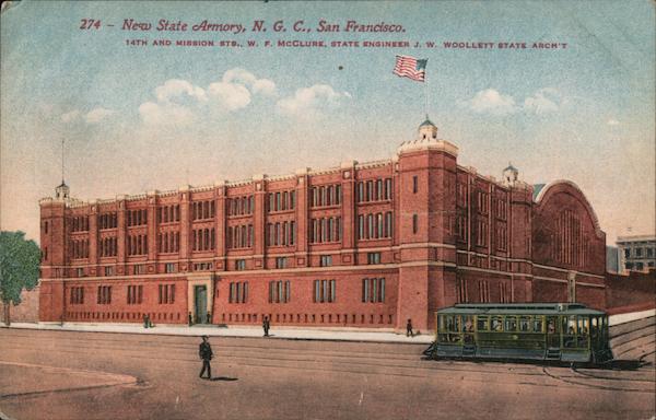 New State Armory, N. G. C. San Francisco California