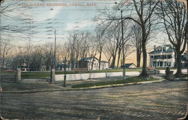 Park Square, Belvedere Lowell Massachusetts