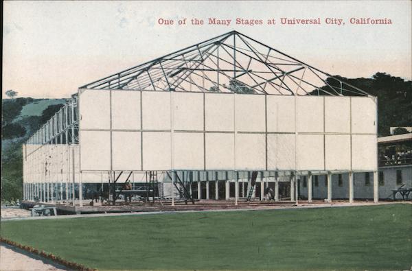 One of the Many Sound Stages at Universal City California