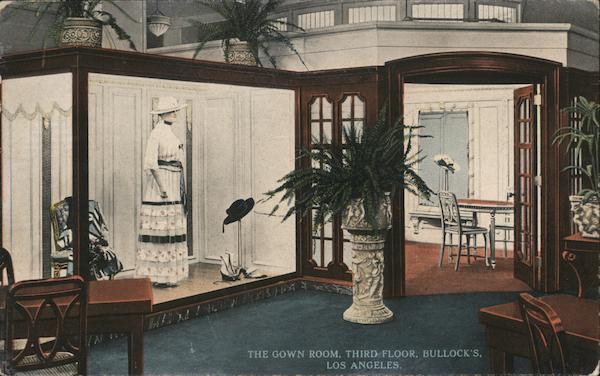 The Gown Room, Third Floor, Bullock's Los Angeles California