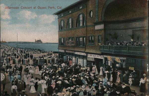 Afternoon Concert Ocean Park California