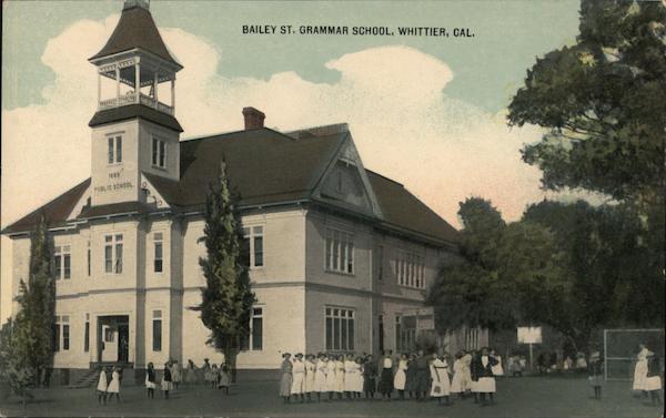 Bailey St. Grammar School Whittier California