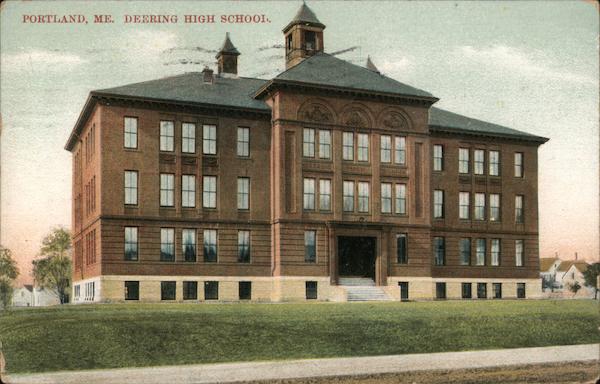 Deering High School Portland Maine
