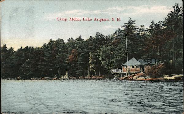 Camp Aloha, Lake Asquam Holderness New Hampshire