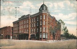 Hotel Rosbadt, Parsons, Kan Postcard