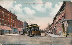 North Central Avenue Postcard