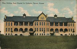 Main Building, State Hospital for Epileptics Postcard