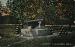Military Park Postcard