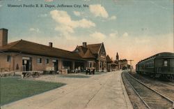 Missouri Pacific R.R. Depot Jefferson City, MO Postcard Postcard Postcard