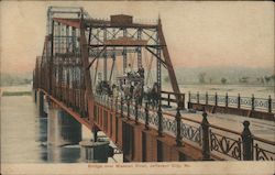 Bridge Over Missouri River Postcard