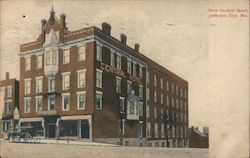 New Central Hotel Postcard